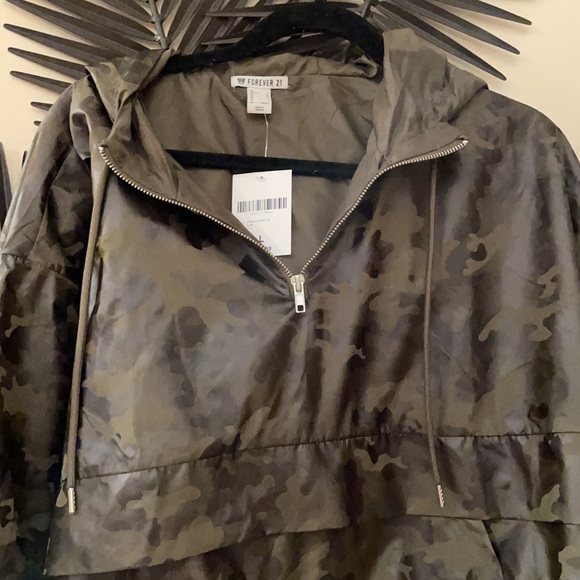 NWT Forever21 wind breaker jacket - Picture 4 of 11